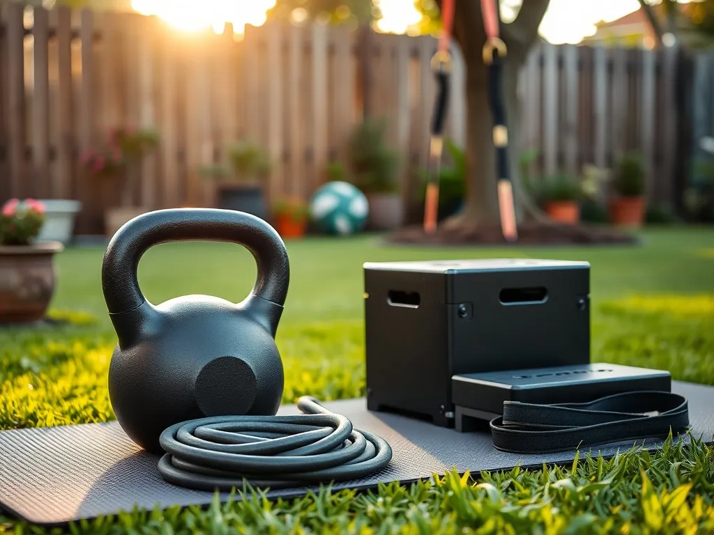 Najlepsze akcesoria do treningu funkcjonalnego w ogrodzie