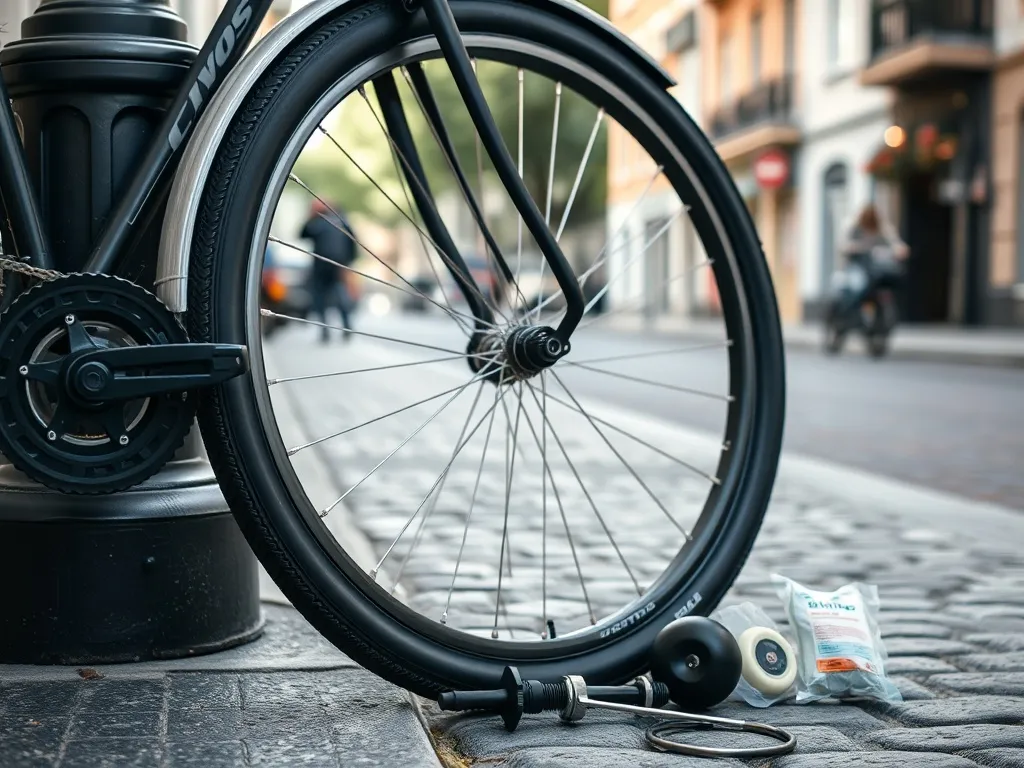 Jak wymienić dętkę w rowerze miejskim szybko i sprawnie?
